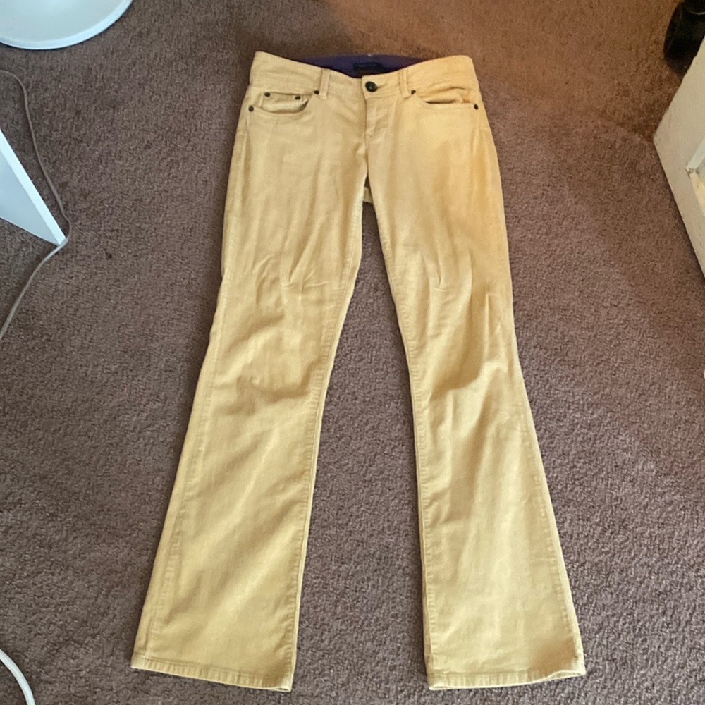 Tommy Hilfiger low waisted corduroy flare pants.